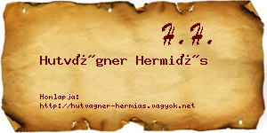 Hutvágner Hermiás névjegykártya